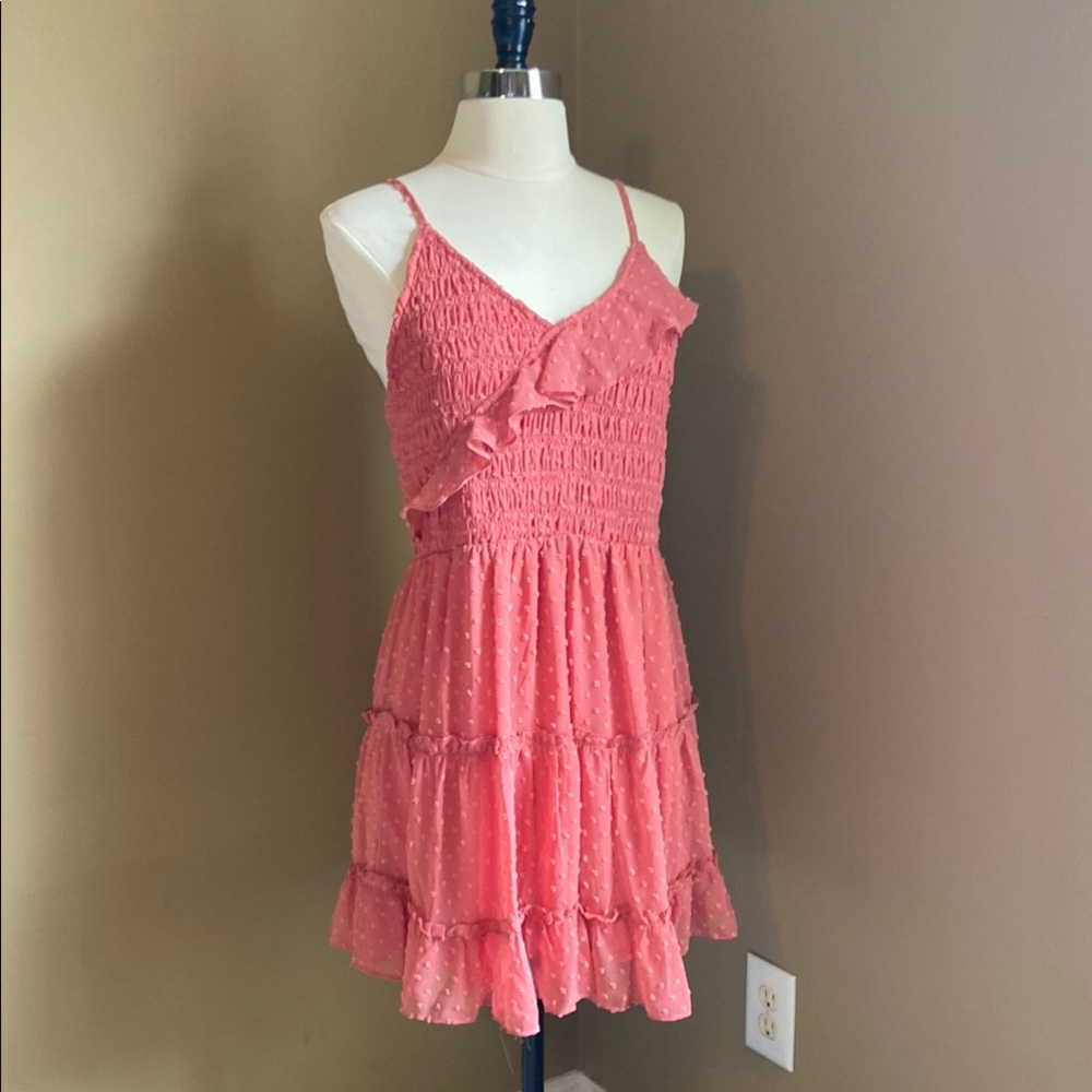 NWT Swiss Dot Semi Sheer Sun Dress by Glam Small, Medium‎ and Large